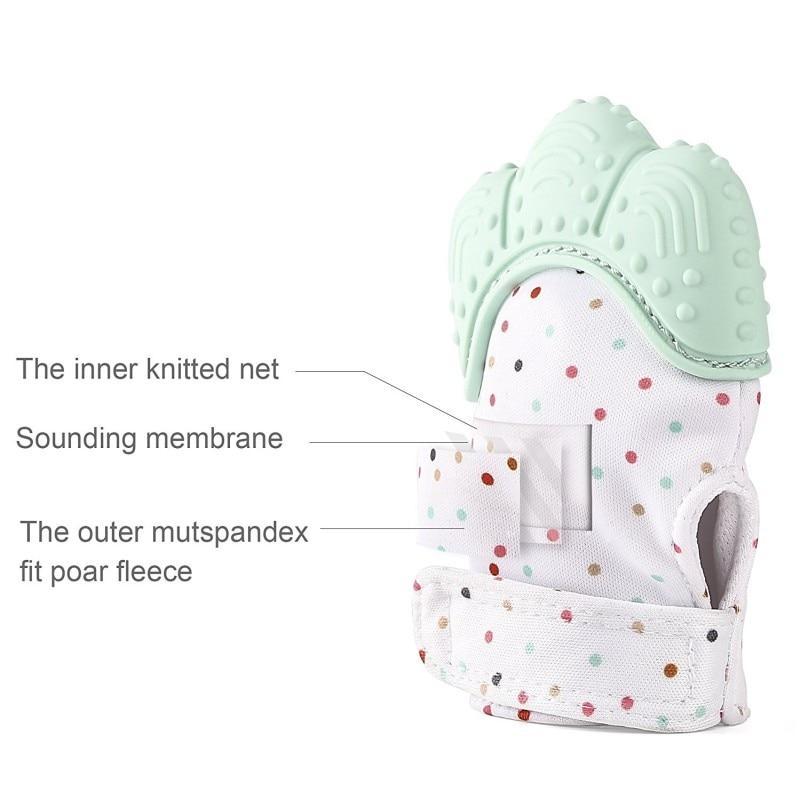 Baby Teething Glove β Soothing Mitten Toy