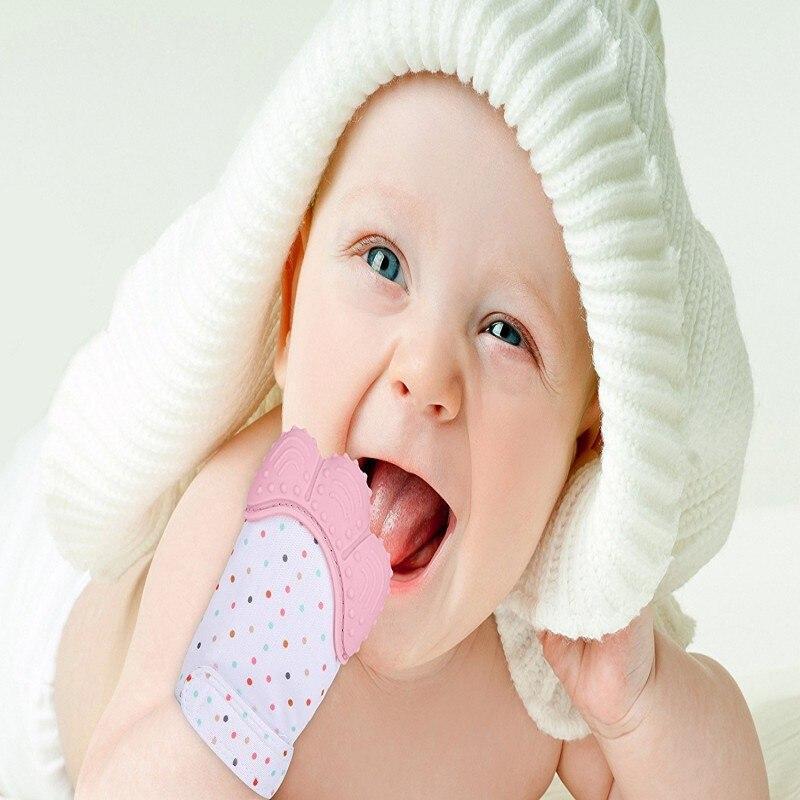 Baby Teething Glove β Soothing Mitten Toy