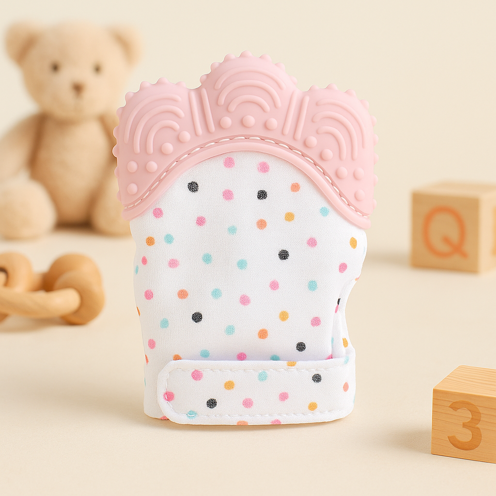 Baby Teething Glove β Soothing Mitten Toy