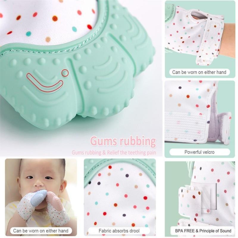 Baby Teething Glove β Soothing Mitten Toy